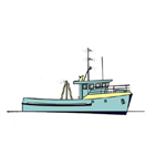 BB540 "Bollard 103. Steel 14 metre coastal prawn trawler"